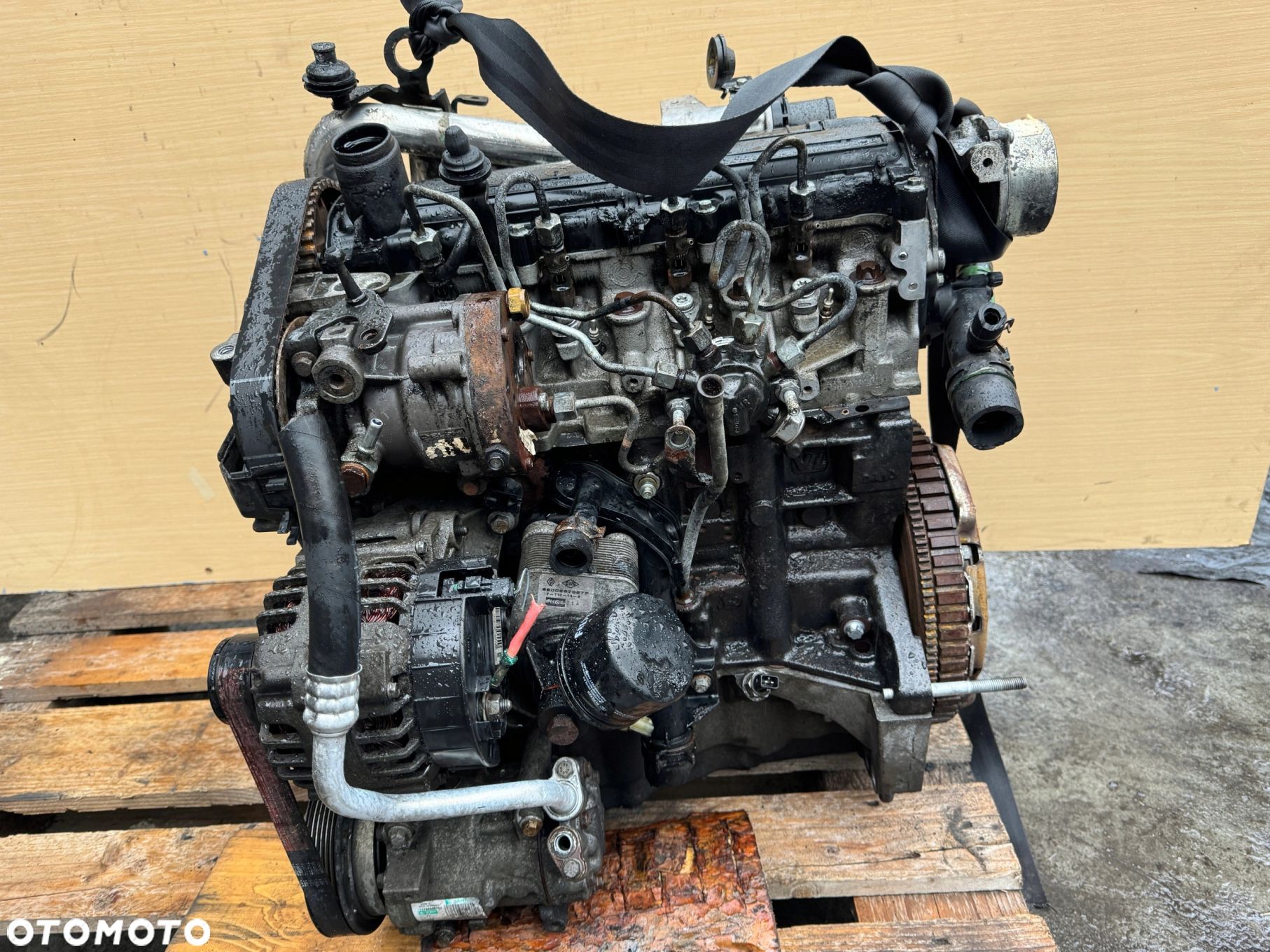SILNIK KOMPLETNY RENAULT KANGOO CLIO NISSAN KUBISTAR 1.5 DCI K9K - 1
