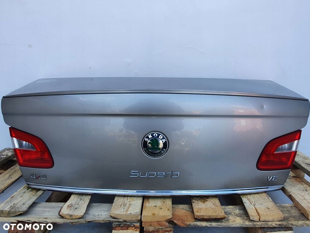 Skoda Superb II TYLNA KLAPA BAGAŻNIKA 9202 LF8H - 5