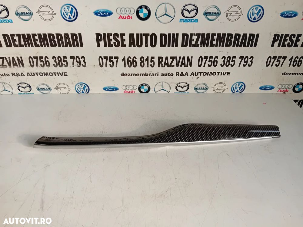 Ornament Trim Bord Carbon Alfa Romeo Stelvio Quadrifoglio An 2017-2022 Volan Stanga Europa - 1