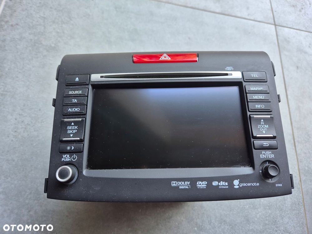 nawigacja radio kod honda crv iv 39540-t1g-e020-m1 - 2