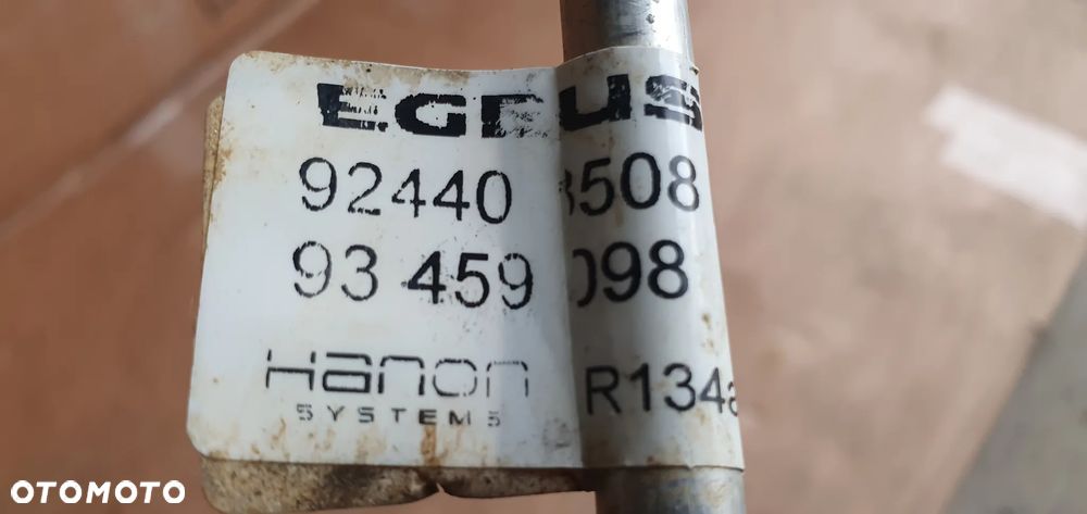 Przewód rurka klimatyzacji klimy Opel Vivaro B Trafic III 93459098 924403508R - 9