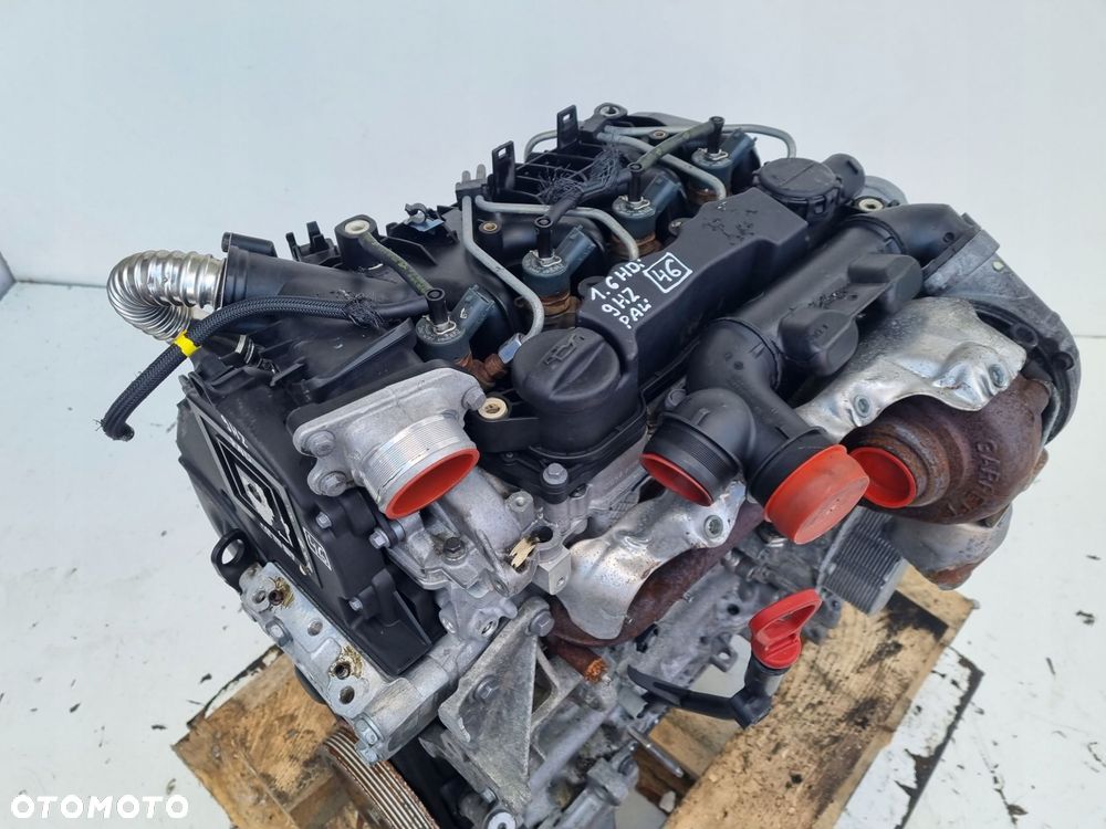 SILNIK KOMPLET Peugeot 3008 1.6 HDI 109KM ładnie pali 9HZ - 11