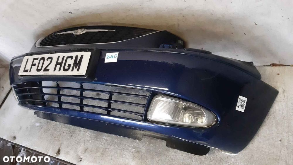 ^ ZDERZAK PRZÓD PRZEDNI CHRYSLER GRAND VOYAGER GRANATOWY HALOGENY SPRYSKIWACZE LAMP XENON - 2