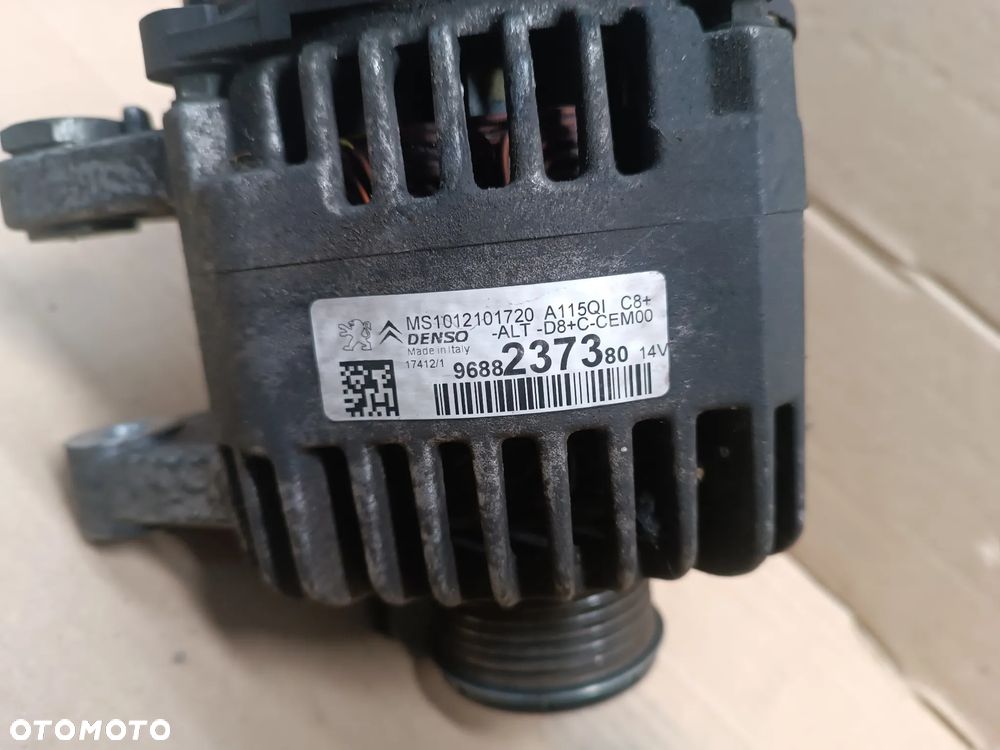 ALTERNATOR 9688237380 CITROEN PEUGEOT 1.0 1.2 VTI - 4