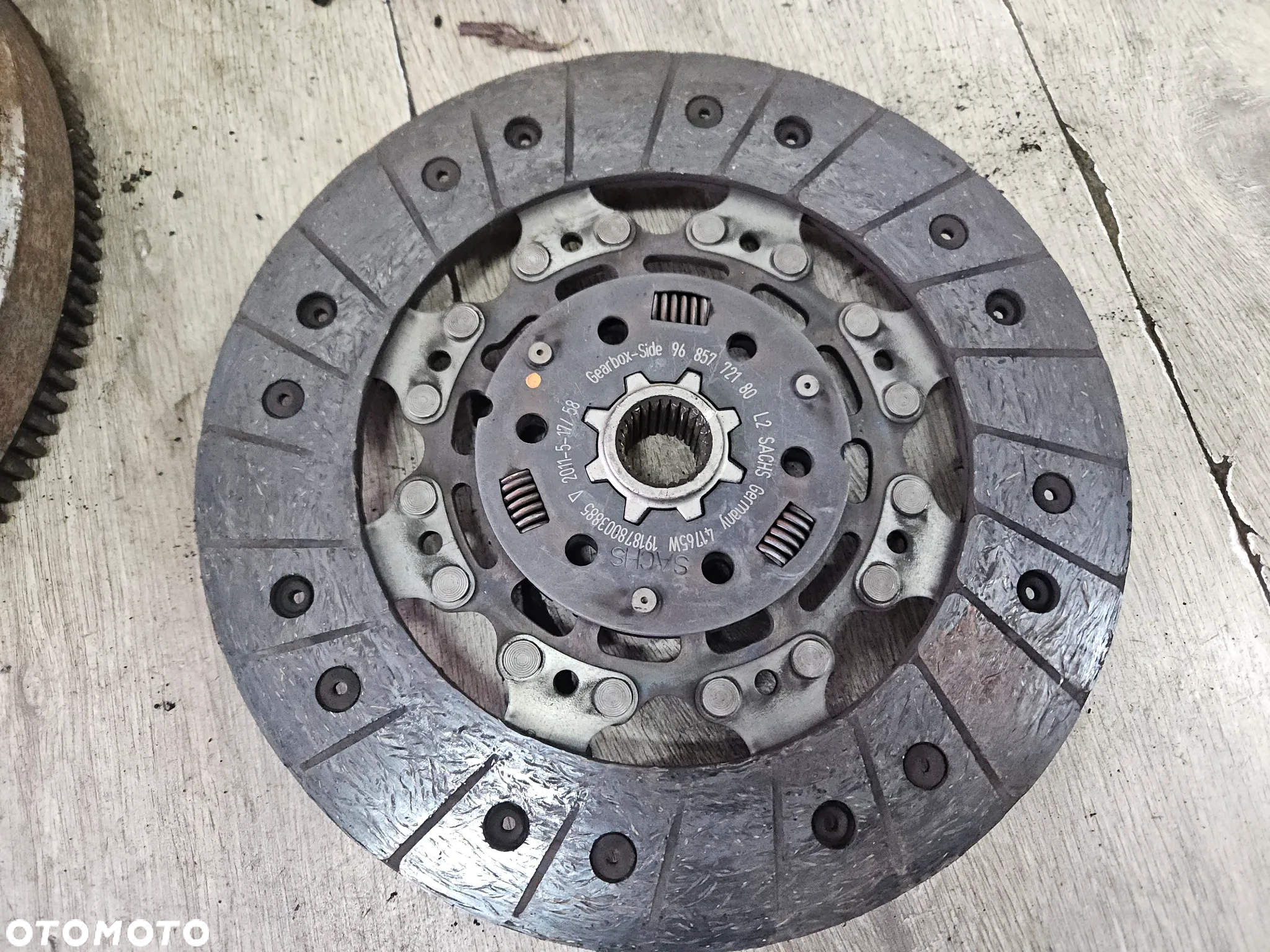 Sprzęgło koło dwumasowe tarcza docisk Peugeot 3008 I 1.6 THP 156KM 70 tys. km Sachs M235E - 6