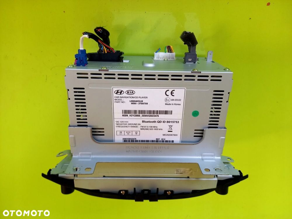 RADIO NAWIGACJA 96560-2Y500 HYUNDAI IX35 11R - 4