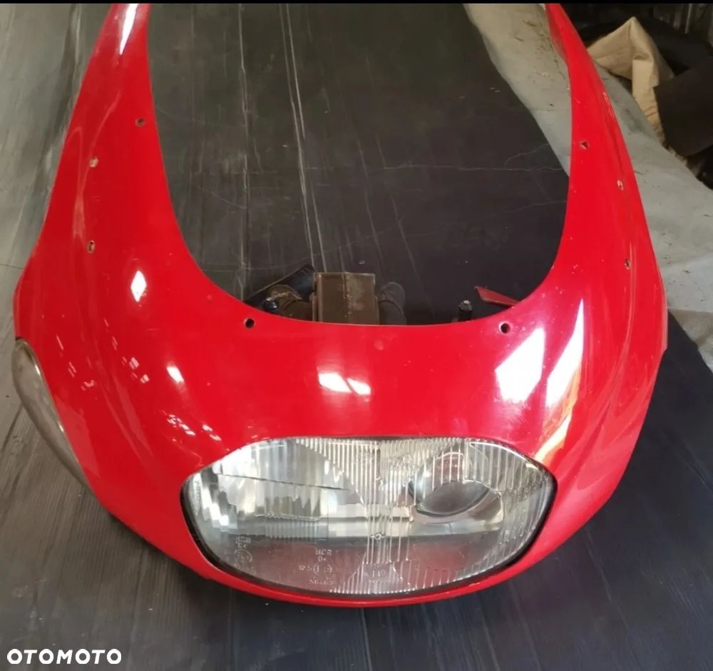 DUCATI ST4 916 CZASZA LAMPA REFLEKTOR STELAŻ SZYBA KIERUNKOWSKAZ