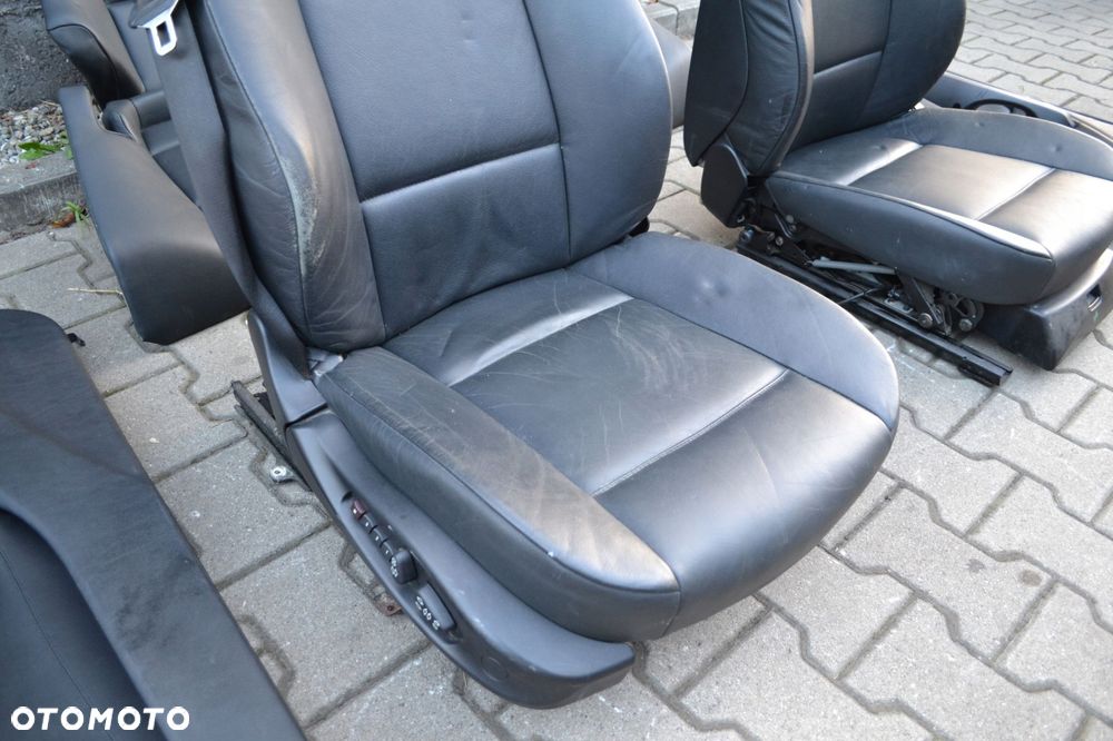 BMW E46 CABRIO FOTELE KANAPA BOCZKI SKÓRA KOMPLET - 11