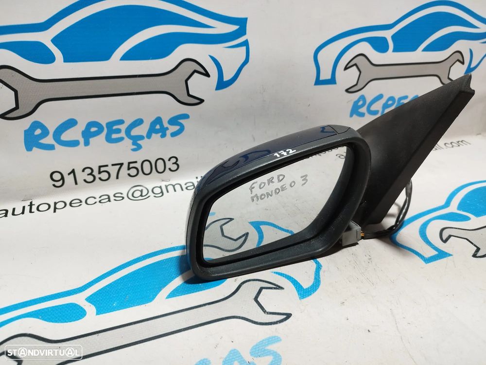 ESPELHO RETROVISOR ESQUERDO FORD MONDEO III 3 MK3 3S71A17683DF ELETRICO AQUECIDO ESPELHOS RETROVISORES - 4