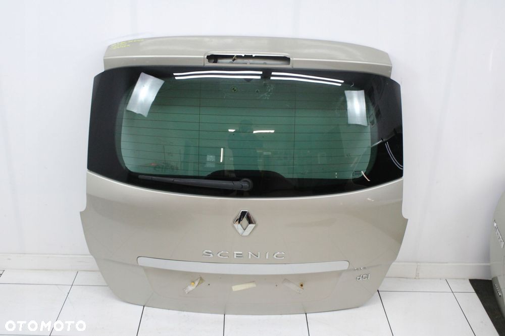 RENAULT GRAND SCENIC III 09R- KLAPA BAGAŻNIKA TYŁ TYLNA TED11 - 1