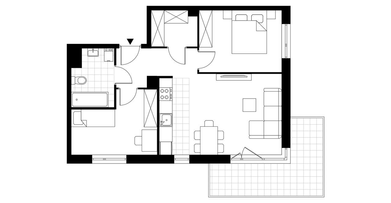3-pokojowe mieszkanie 56m2 + balkon Bez Prowizji - Pełny obrazek: 3/14
