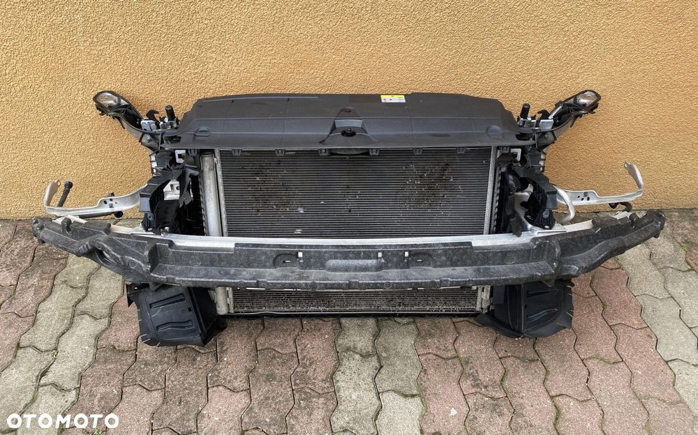 AUDI A6 C8 4K 2.0 TDI PAS PRZEDNI KOMPLETNY CHŁODZNICE WENTYLATOR - 16