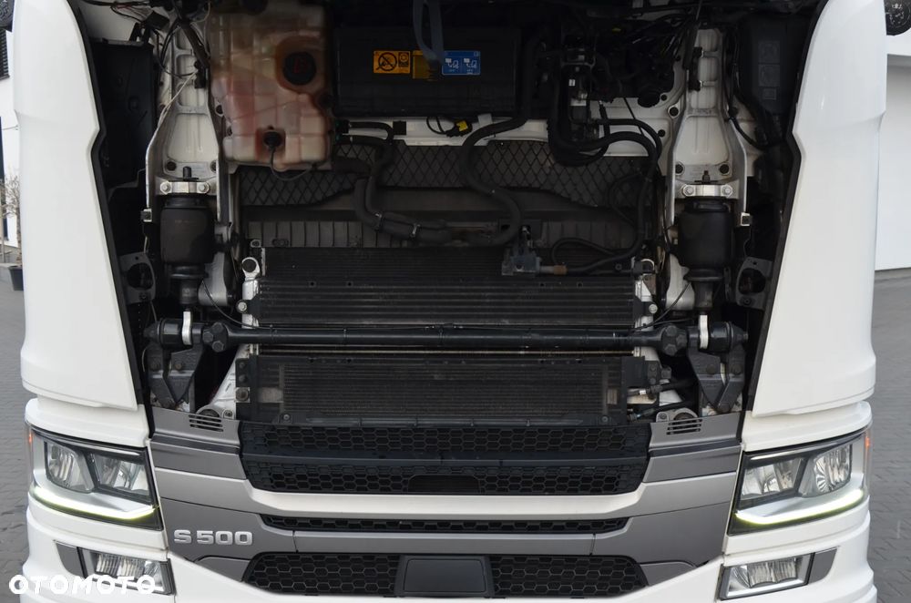 Scania S 500 / 2018r / KLIMA P. / FULL AIR / FULL LED / AIRBAG / ACC / NAVI / SKÓRY / WAGA 6182 - 7