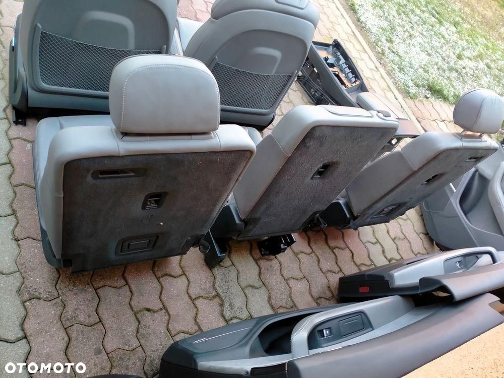 AUDI Q7 4M S-LINE / FOTEL FOTELE KANAPA BOCZKI TAPICERKA 5 OSOBOWA ISOFIX - 7