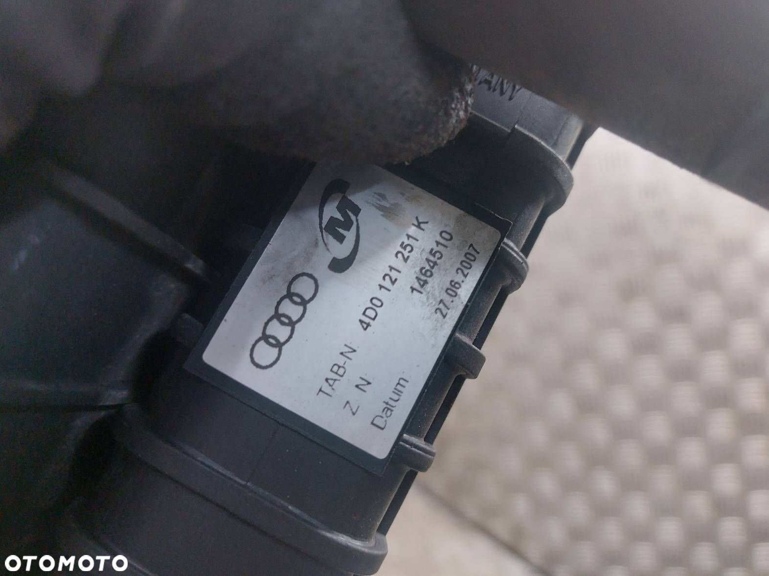 CHŁODNICE KOMPLET AUDI A8 D2 2.5 TDI 4D0145805B 4D0121251K - 4