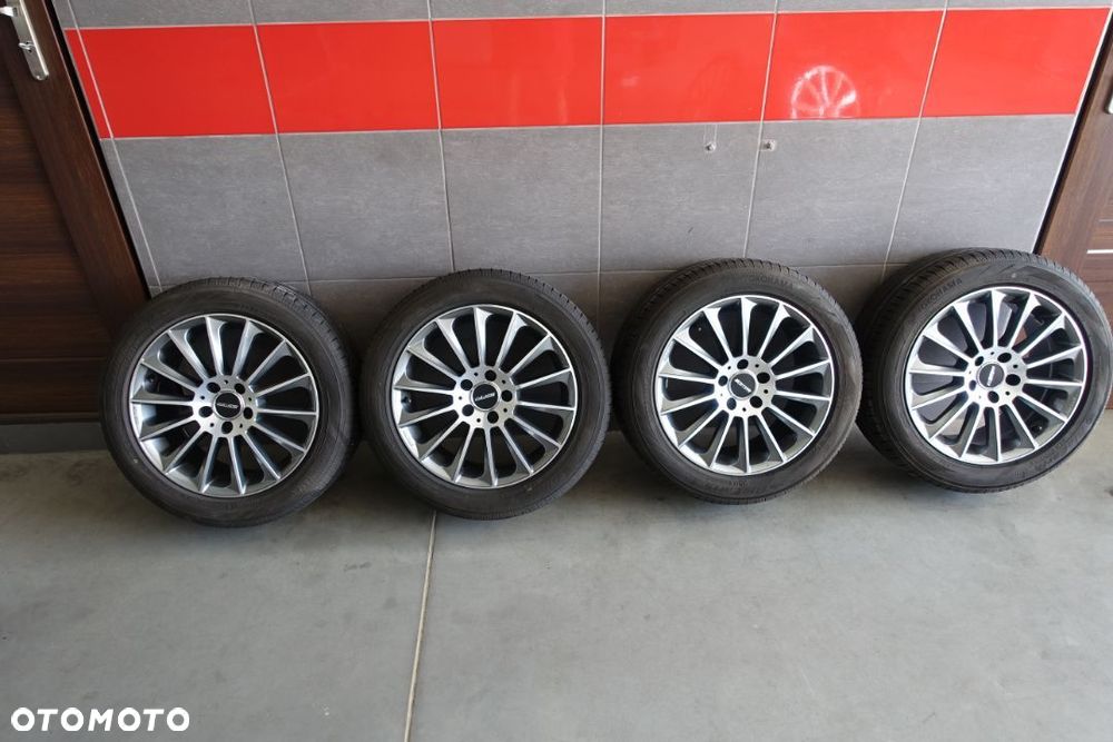 5X112 17 FELGI ALUFELGI GMP KOLA AUDI A4 B8 A6 A5 SEAT SKODA VW  OPONY 2019 YOKOHAMA LATO - 1