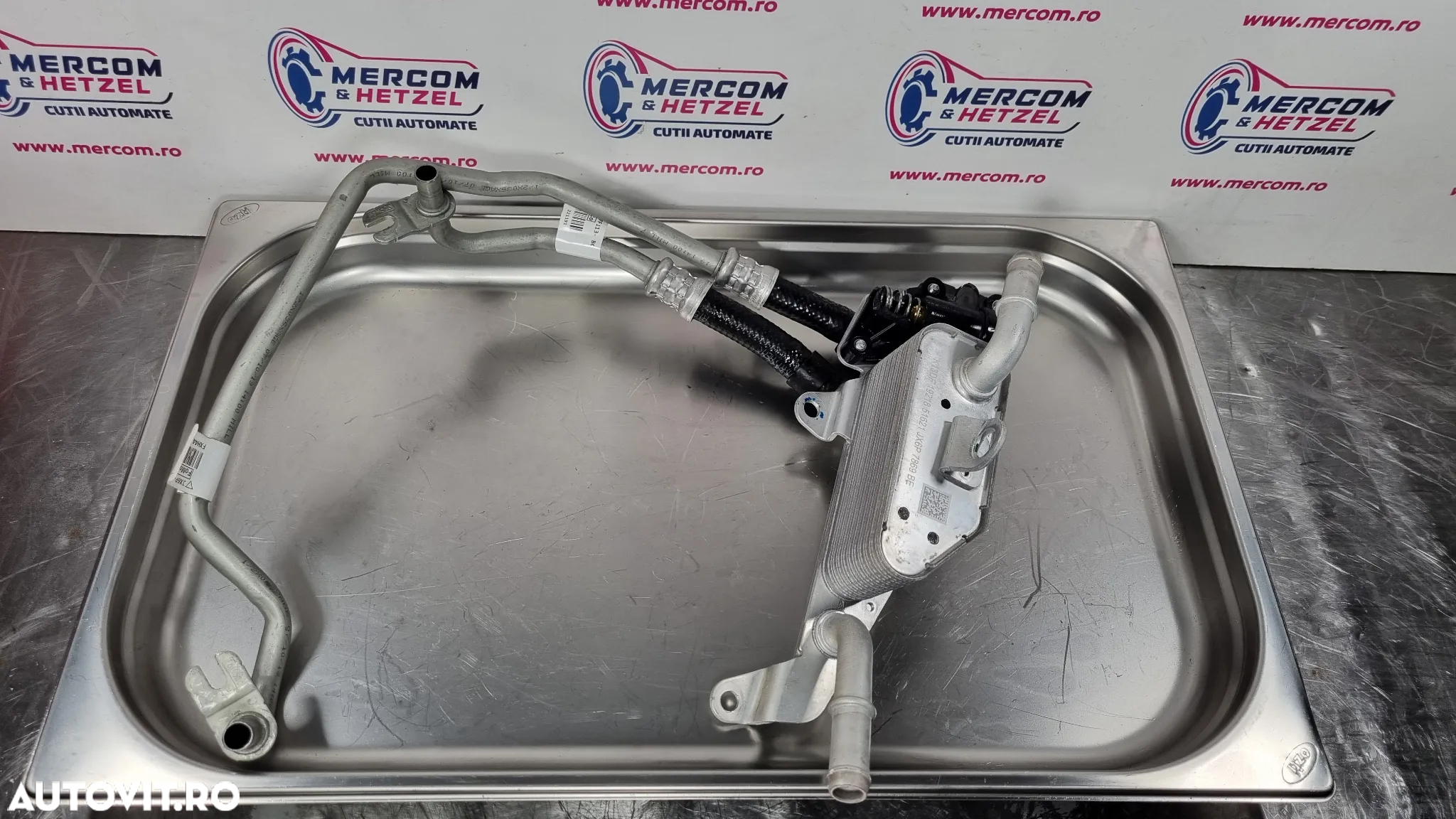 Radiator racire ulei JX6P-7869-BE cutie automata Ford Mondeo Focus S-max 2.0 Diesel 2020 an 8F35 8 viteze - 3
