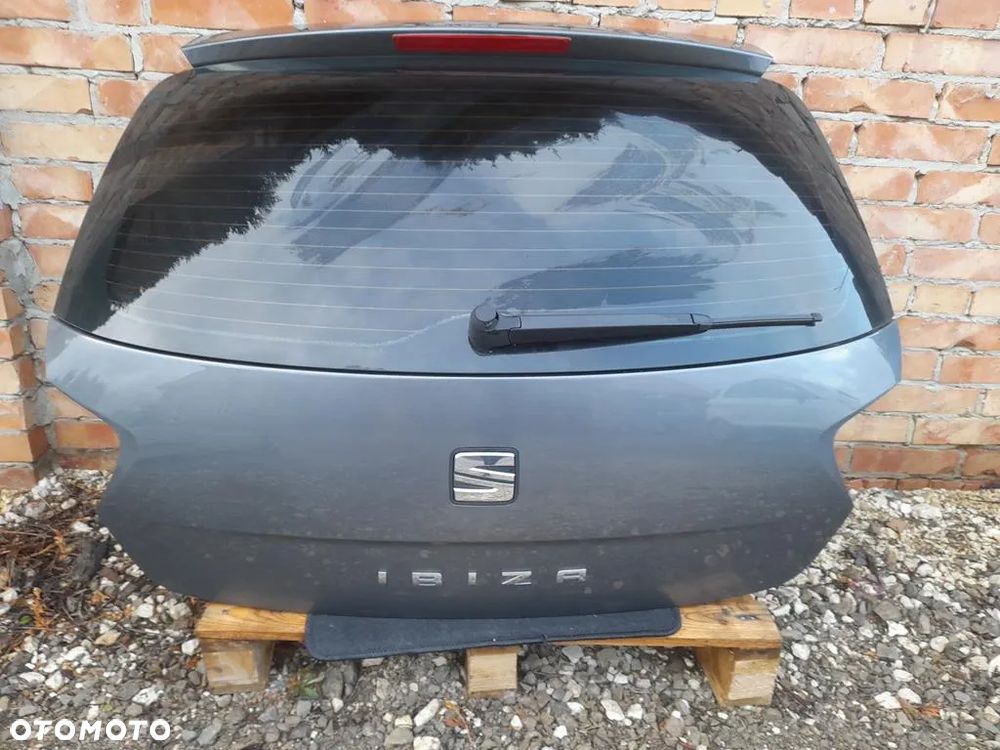 klapa bagażnika tył tylne Seat Ibiza IV lift 6j 5d HB LX7R bez malowania - 20