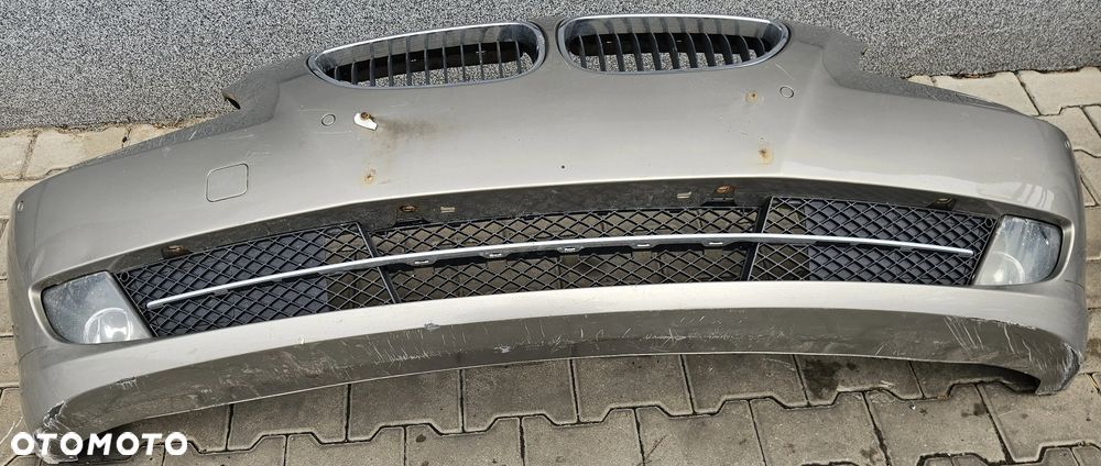 BMW E60 E61 zderzak przód przedni PDC Spryskiwacze Platinbronce - 3