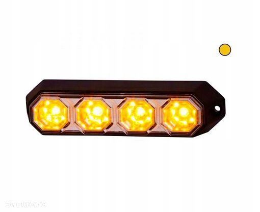 LAMPA BŁYSKOWA STROBO LAWETY POMOC DROGOWA 12/24V - 1