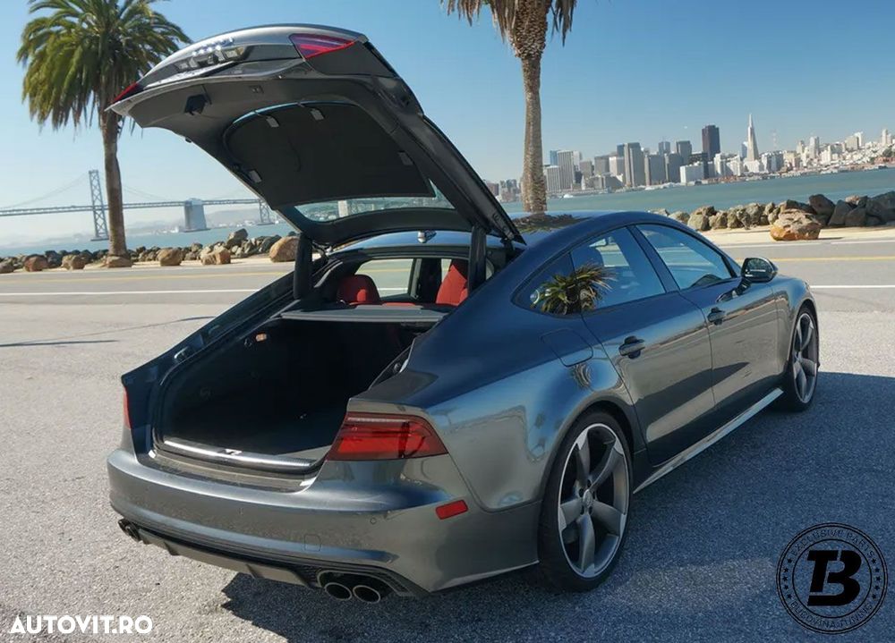 Difuzor Bara Spate compatibil cu Audi A7 4G Facelift S7 Design - 10
