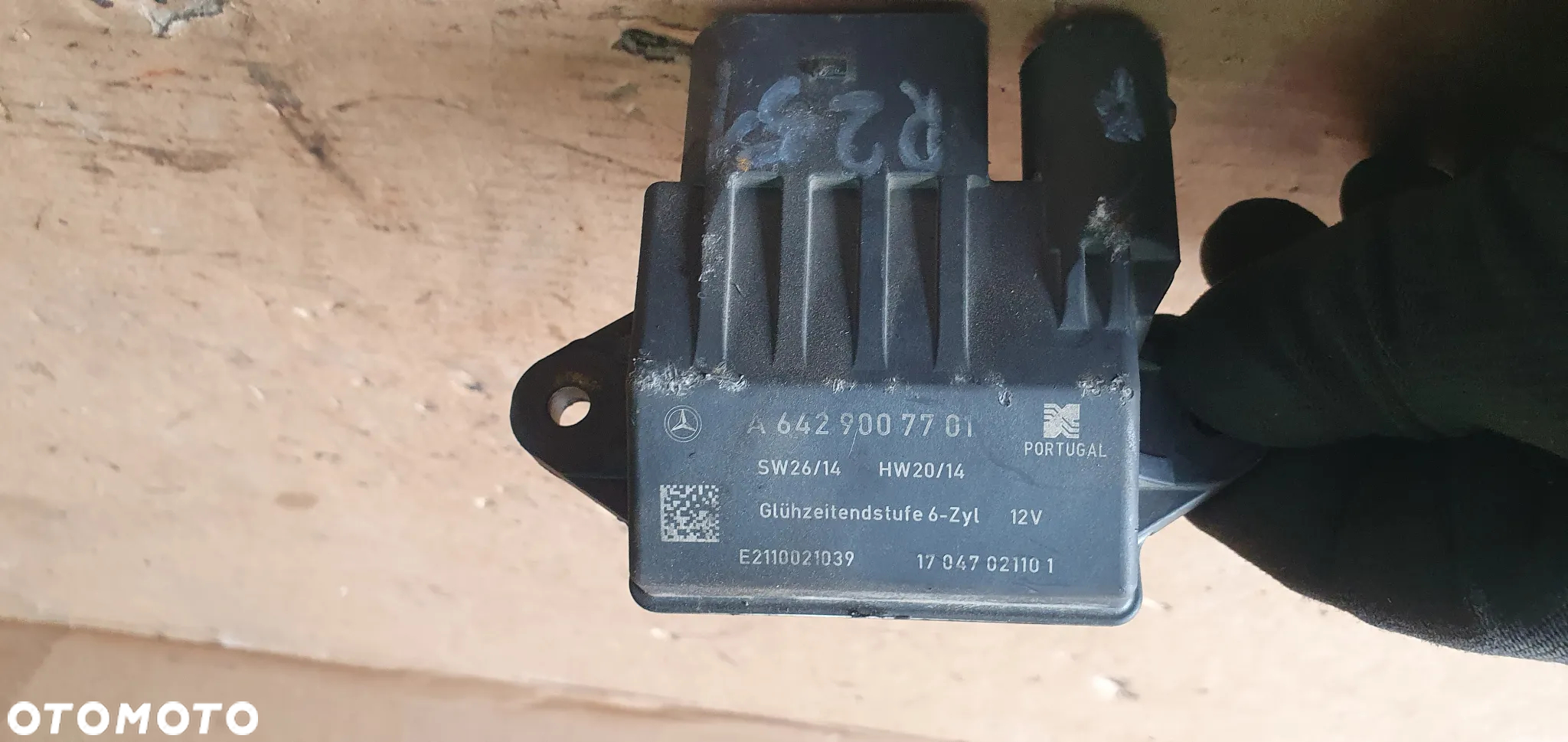 Przekaźnik moduł świec żarowych Mercedes R-Klasa W251 3.0 CDI A6429007701 - 5
