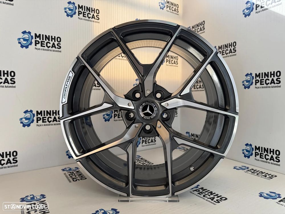 Jantes Mercedes MB5626 AMG em 18 (5x112) Gunmetal Polish - 8