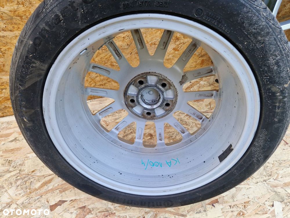 VW FELGI ALUMINIOWE ET54 7Jx17 57,1mm 1K0601025AN OPONY CONTINENTAL 225/45 R17 4,5-5 mm - 15