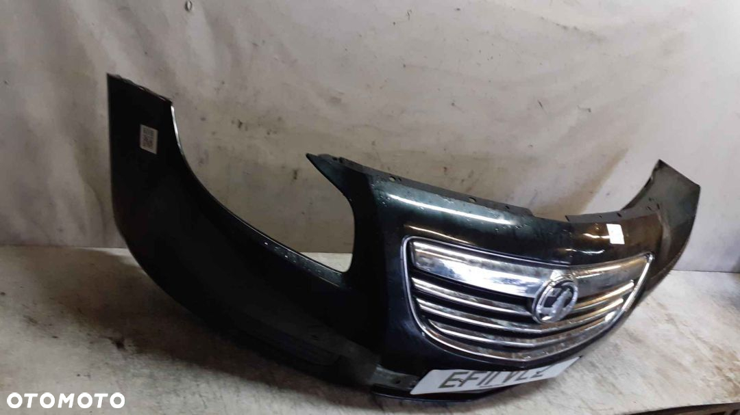 ! ZDERZAK PRZÓD PRZEDNI DO OPEL INSIGNIA A I Z22C CZARNY - 6