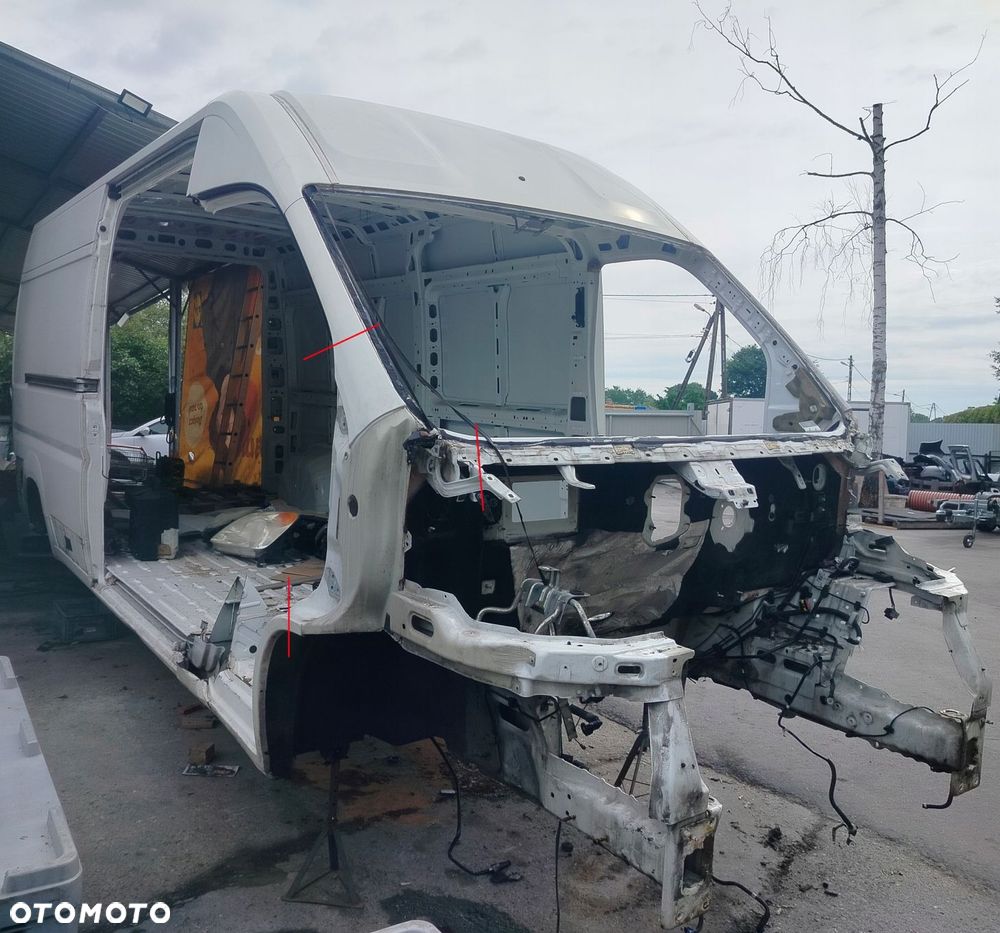 BOXER DUCATO JUMPER LIFT 14R- ĆWIARTKA BŁOTNIK POSZYCIE PRZÓD PODŁUŻNICA