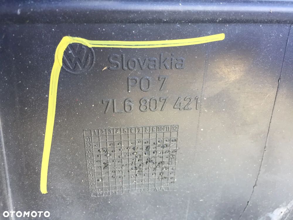 VW TOUAREG 7L6 2002-2010 ZDERZAK TYLNY TYŁ - 15