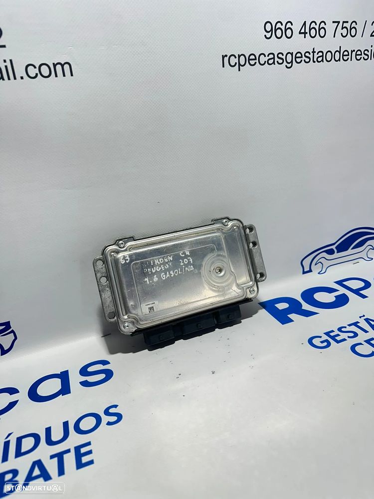 .Centralina Motor Bosch Original PSA Peugeot Citroen NFU 1.6i 16v 9665415880 0261201609 2004 - 2010 - 5