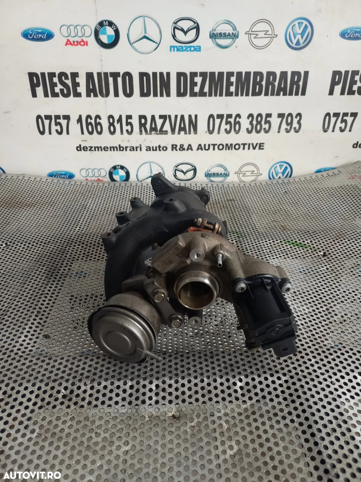 Turbo Turbina Vw Golf 5 6 Touran Scirocco Jetta Audi Seat Skoda 1.4 TSI Motor CAX Cod 03CC - Dezmem - 2