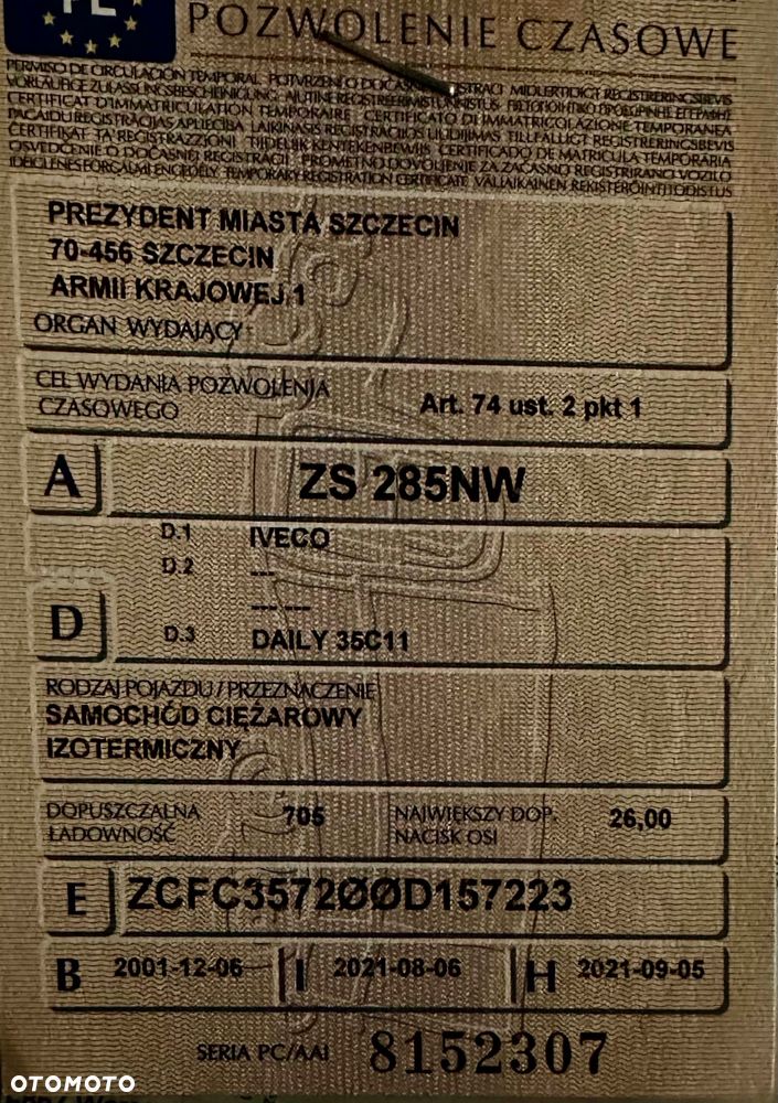 Iveco DAILY 35C11 - 4