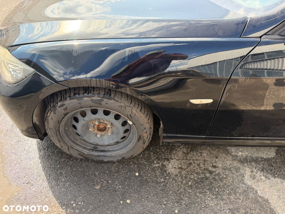 Przód e90 e91 Maska Błotnik lewy prawy zderzak pas przedni lampy xenon lift lci 668 Schwarz II 2 - 2