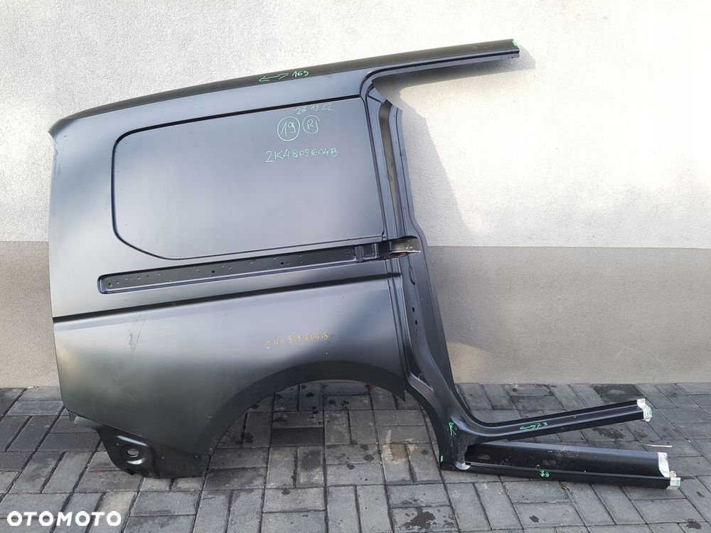 vw caddy słupek rama bok błotnik próg 2k4809604b - 2