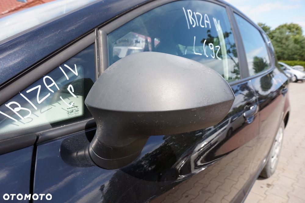 LUSTERKO ELEKTRYCZNE LEWE IBIZA IV 6J LC9Z 6J1857507C CZARNY SEAT 2008-2012 - 1