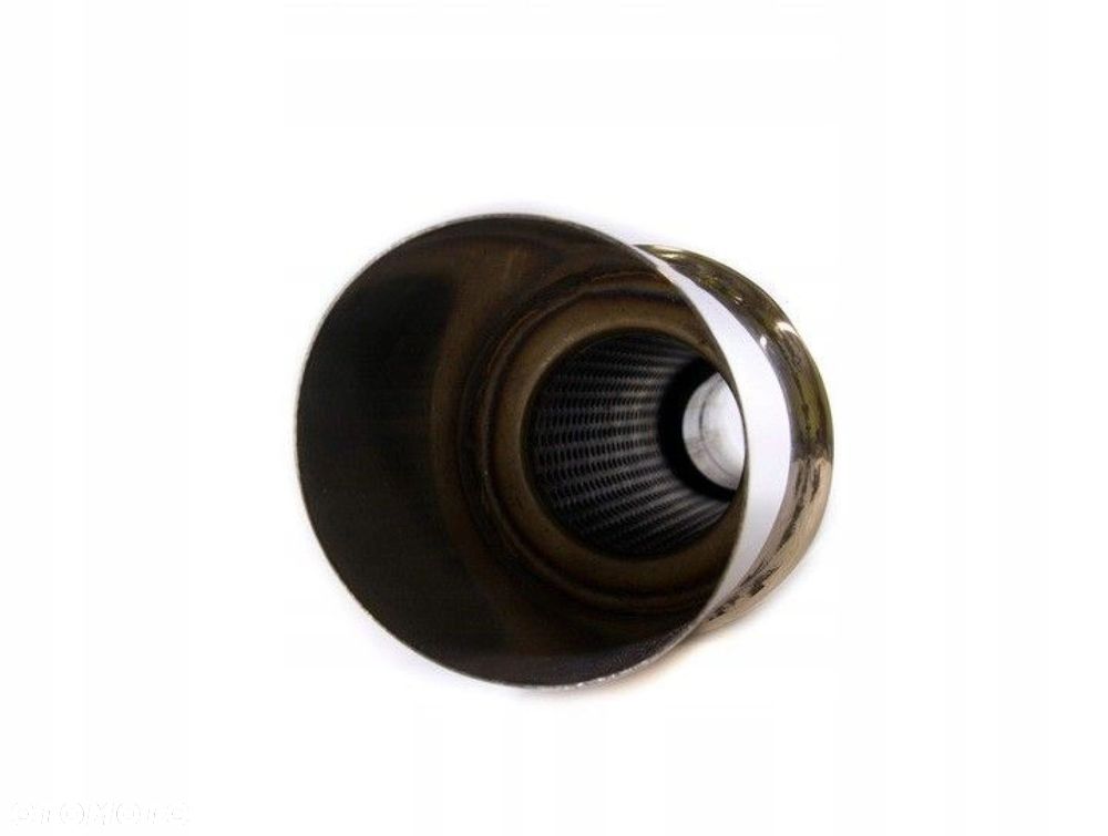 Tłumik Końcowy PRZELOTOWY 63MM 89mm JDM nierdzewka - 3