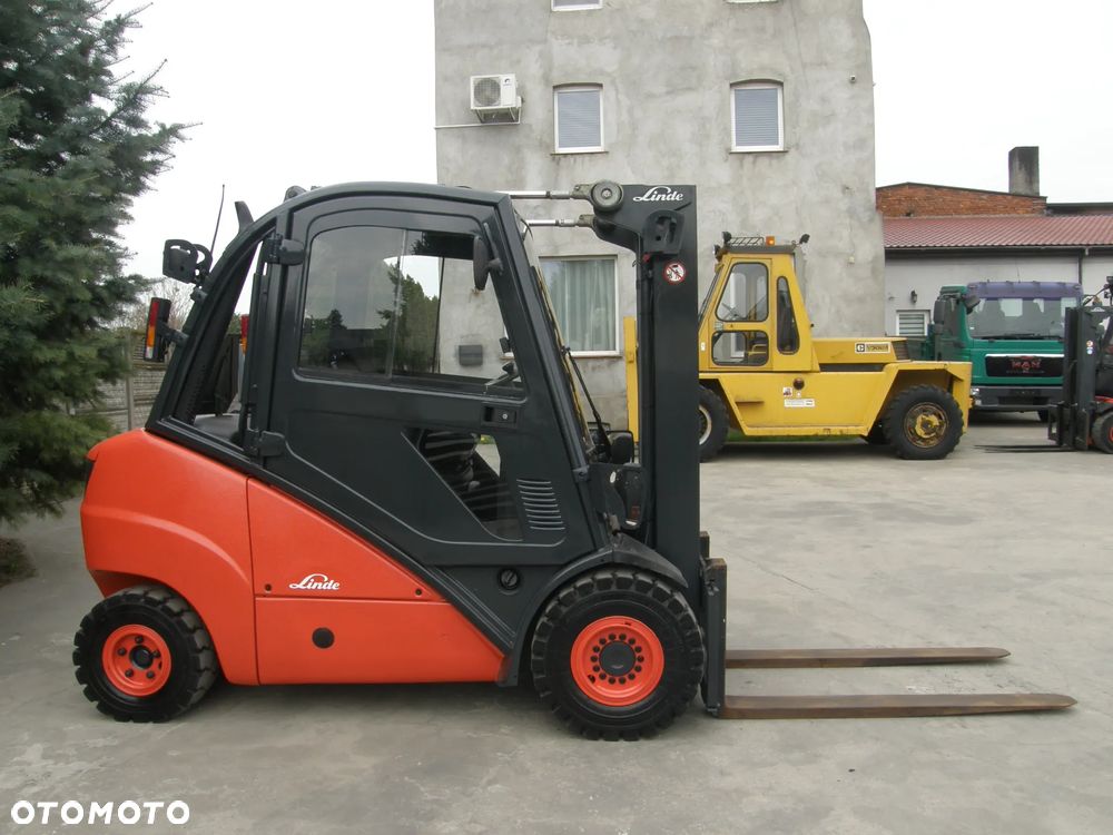 Linde H35D 2005rok TRIPLEX 4,65m kabina sprowadzony - 2