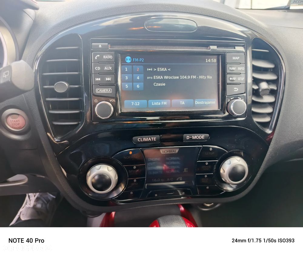 Nissan Juke 1.6 Acenta Xtronic EU6 - 10