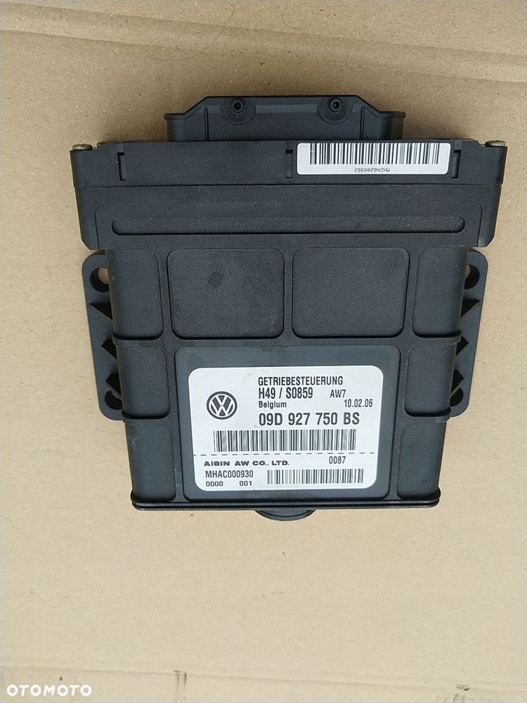 audi q7 4l moduł sterownik skrzyni 09d927750bs - 1
