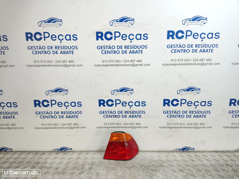 Farolim traseiro trás direito original BMW Serie 3 E46 Carro Pré LCI de 1998 a 2001 - 7