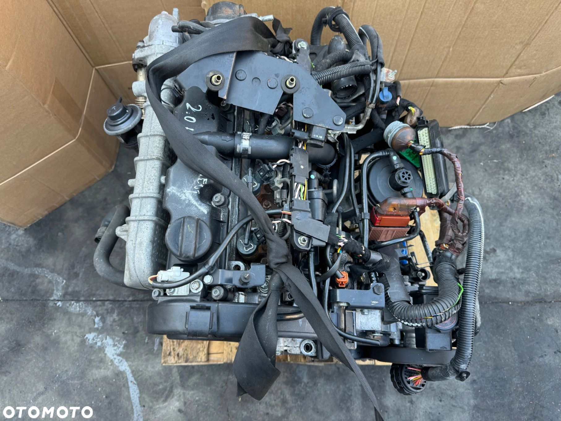 SILNIK KOMPLETNY 2.0 HDI RHY PEUGEOT 206 PARTNER 406 CITROEN BERLINGO C5 - 4