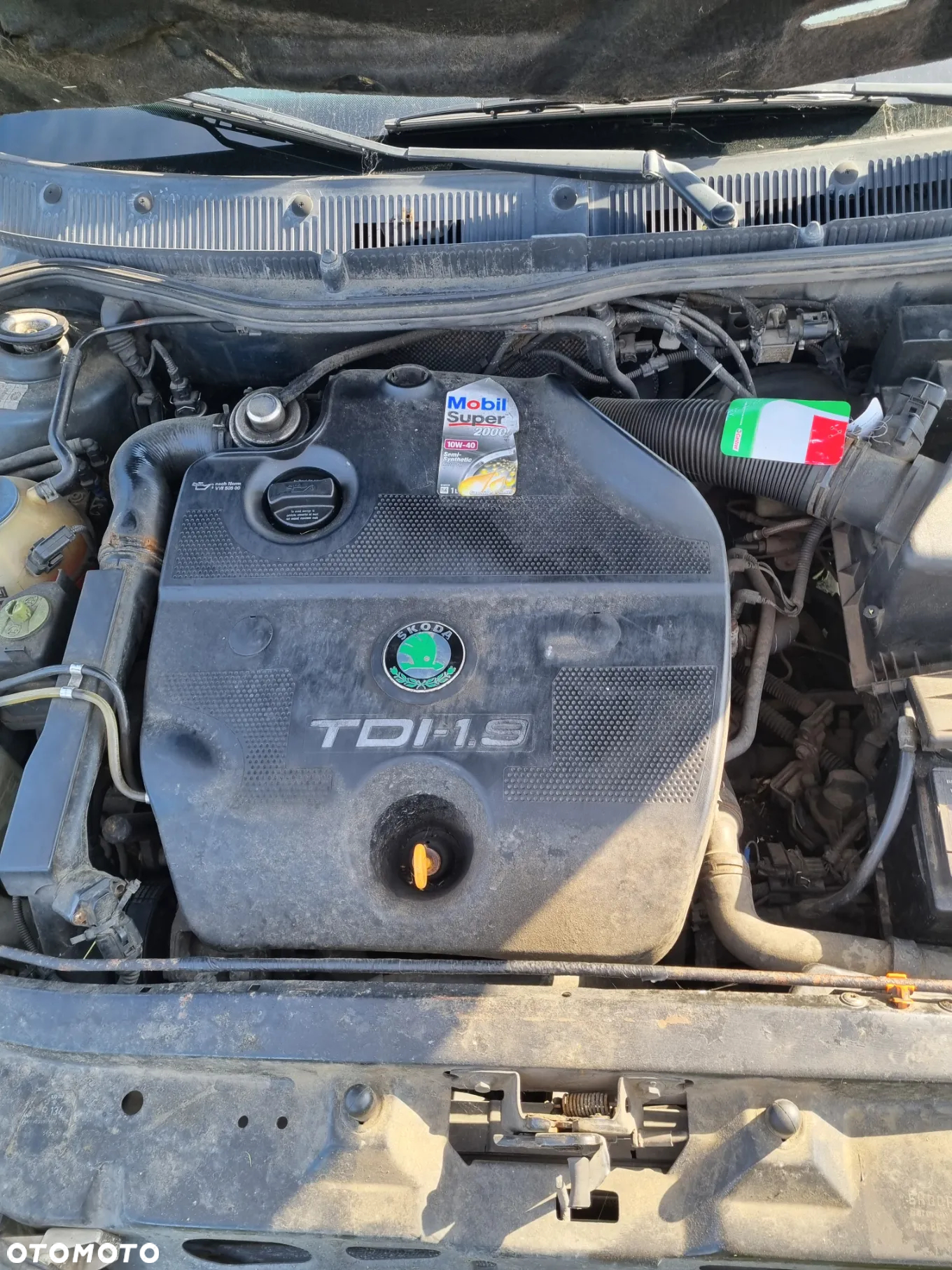 Skoda octavia 1 hb 1.9 tdi 90km AGR lakier 9900 na części - 7