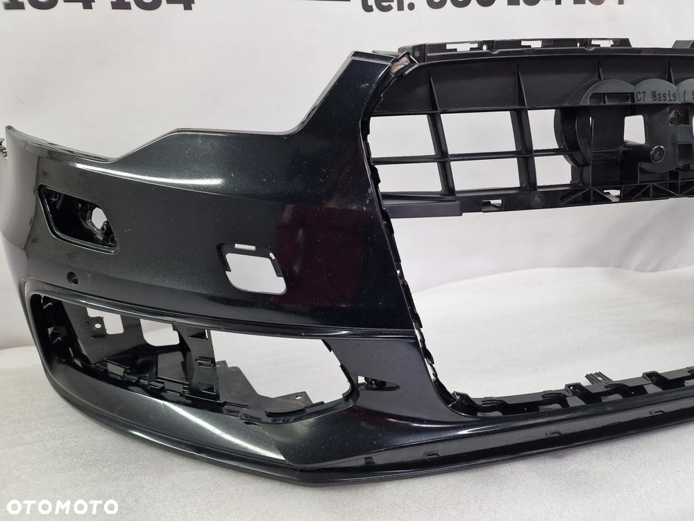 AUDI A6 C7 4G0 S-LINE 11-14 ZDERZAK PRZEDNI PRZÓD NA SPRYSKI + 4X PDC , NR 4G0807437C , NR AUKCJI NZ913 - 8