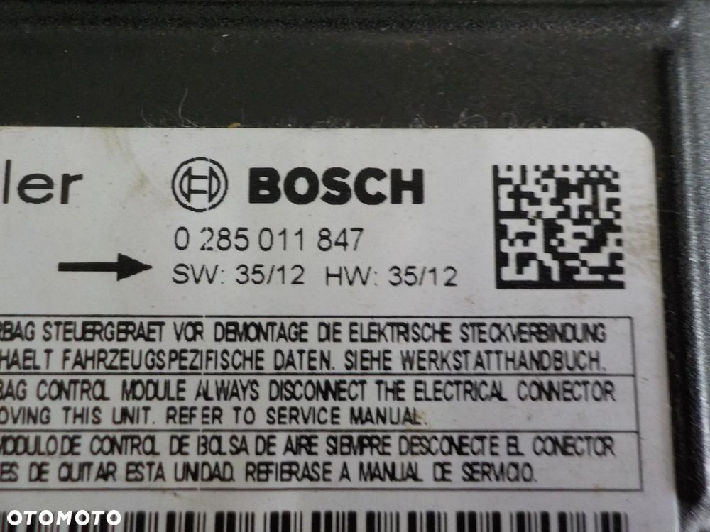 SPRINTER 906 LIFT MODUŁ STEROWNIK SENSOR AIRBAG PODUSZEK A0009004802 - 3