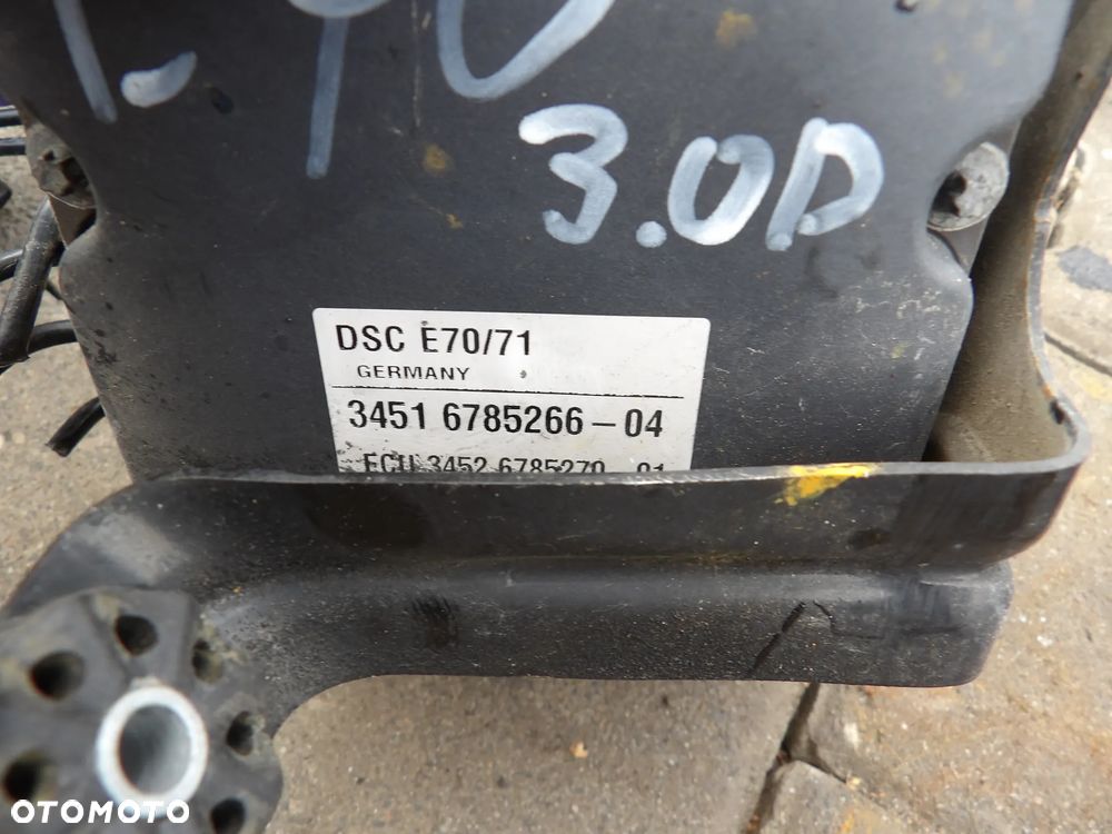 BMW - E70,X5 - POMPA HAMULCOWA ABS  - 6785266  6785270 - 2