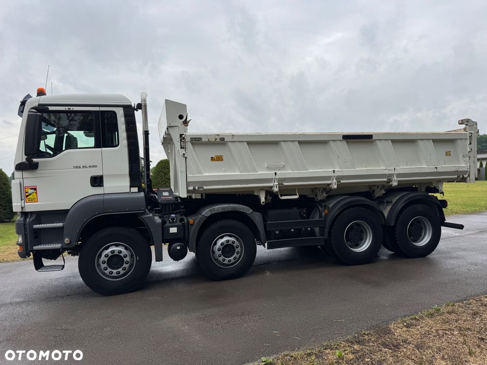 MAN TGS 35.400 EURO-5 8X4 KIPER WYWROTKA MEILLER HYDROBURTA RESOR - 14