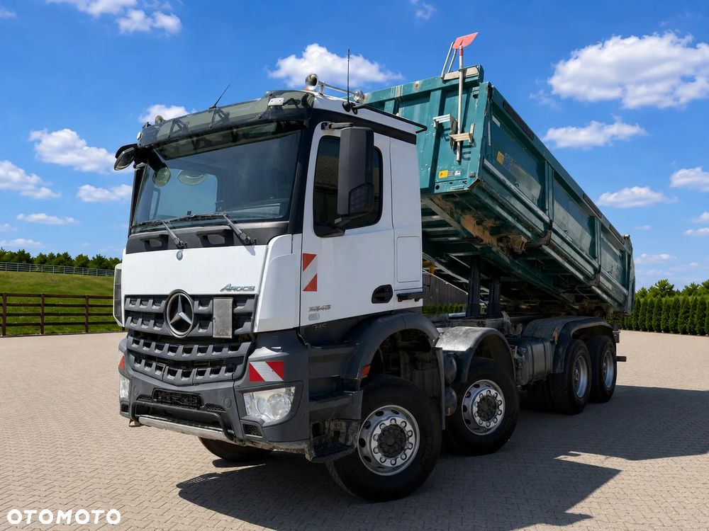Mercedes-Benz Arocs 3245K 8x4 Meiller | Wywrotka 3-stronna | Bordmatik | Euro 6 | Automat | 199 tys. km - 1