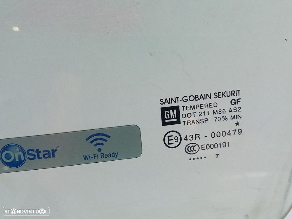 Vidro porta frente esquerda OPEL Corsa E - 2